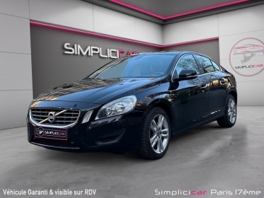 Volvo s60 d3 163 ch momentum geartronic a sièges cuirs - radar de recul - limiteur de vitesse occasion paris 17ème...