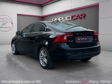 Volvo s60 d3 163 ch momentum geartronic a sièges cuirs - radar de recul - limiteur de vitesse occasion paris 17ème...