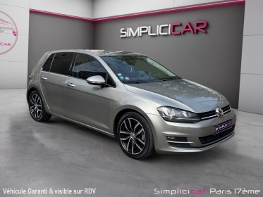 Volkswagen golf 1.4 tsi 150 act bluemotion technology dsg7 carat camera de recul garantie 12 mois entretien a jour occasion...