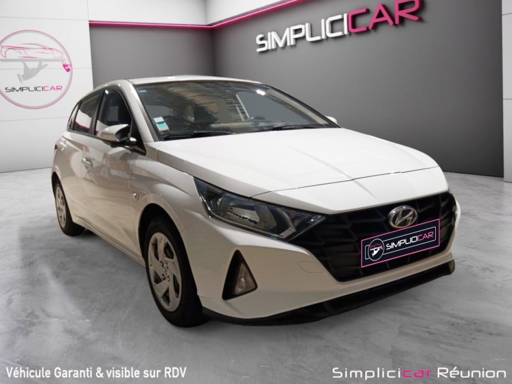 Hyundai i20 1.2 i 84ch  intuitive - equipé roue de secours occasion réunion ville st pierre simplicicar simplicibike france