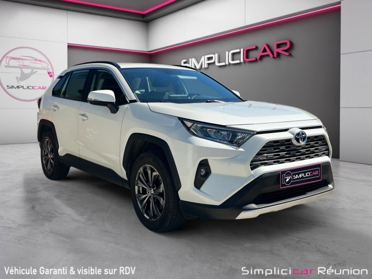 Toyota rav4 hybride my22 218 ch 2wd dynamic - ev mode - bva - caméra de recul occasion réunion ville st pierre simplicicar...