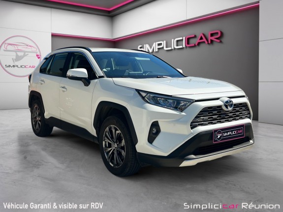 Toyota rav4 hybride my22 218 ch 2wd dynamic - ev mode - bva - caméra de recul occasion réunion ville st pierre simplicicar...