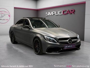 Mercedes classe c 63 s mercedes-amg speedshift mct amg malus paye suivi complet mercedes - toit ouvrant - cam 360 - sieges......