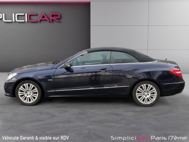 Mercedes classe e cabriolet 200 cgi blueefficiency executive garantie 12 mois occasion paris 17ème (75)(porte maillot)...