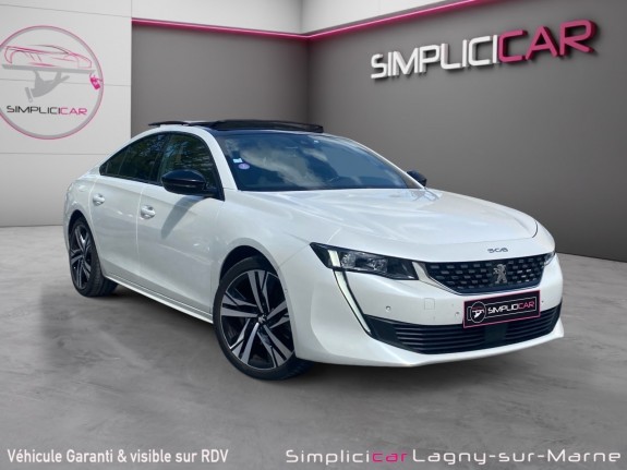 Peugeot 508 1.6 thp 225 ch ss eat8 gt - moteur a chaine - toit ouvrant - sieges cuir occasion simplicicar lagny  simplicicar...