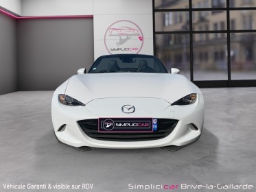 Mazda mx-5 skyactiv-g 1.5 i 16v 131 cv clim sieges chauffants garantie 12 mois occasion simplicicar brive la gaillarde ...