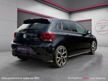 Volkswagen polo 2.0 tsi 200 ss dsg6 gti appel carplay garantie 12 mois occasion simplicicar le mans simplicicar simplicibike...