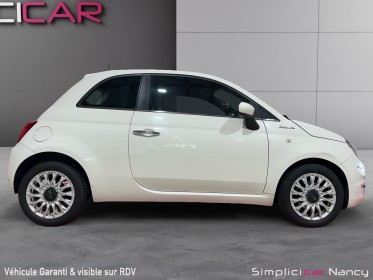 Fiat 500 dolce vita 70ch toit pano carplay origine france garantie 12 mois occasion simplicicar nancy simplicicar...