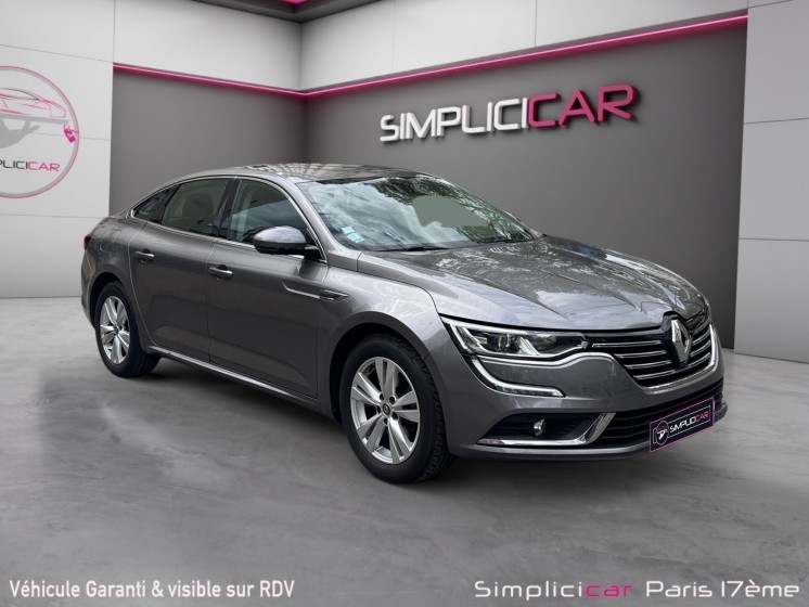 Renault talisman tce 160 edc fap zen entretien a jour garantie 12 mois occasion paris 17ème (75)(porte maillot) simplicicar...