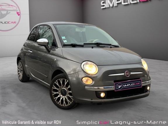 Fiat 500 1.2 8v 69 ch club - toit panoramique - aide au stationnnement occasion simplicicar lagny  simplicicar simplicibike...