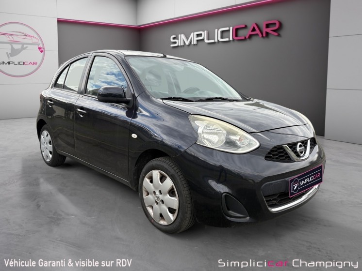 Nissan micra 1.2 - 80 cvt acenta boite auto-accoudoir -climatisation-direction assistée-regulateur de vitesse -26130 kms...