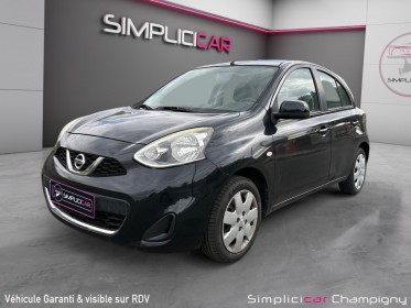 Nissan micra 1.2 - 80 cvt acenta boite auto-accoudoir -climatisation-direction assistée-regulateur de vitesse -26130 kms...