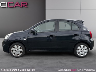 Nissan micra 1.2 - 80 cvt acenta boite auto-accoudoir -climatisation-direction assistée-regulateur de vitesse -26130 kms...