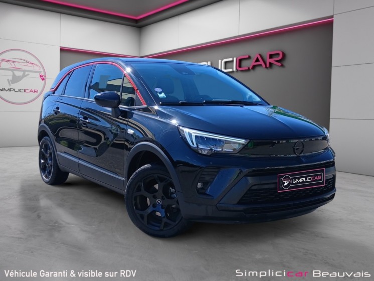Opel crossland 1.2 turbo 110 ch bvm6 gs occasion parc voitures beauvais simplicicar simplicibike france
