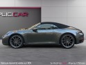 Porsche 911 carrera cabriolet 992 4 cabriolet 3.0i 385 pdk vert aventurine toutes options garantie occasion paris 17ème...