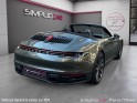 Porsche 911 carrera cabriolet 992 4 cabriolet 3.0i 385 pdk vert aventurine toutes options garantie occasion paris 17ème...