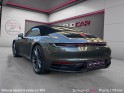 Porsche 911 carrera cabriolet 992 4 cabriolet 3.0i 385 pdk vert aventurine toutes options garantie occasion paris 17ème...