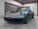 Porsche 911 carrera cabriolet 992 4 cabriolet 3.0i 385 pdk vert aventurine toutes options garantie occasion paris 17ème...