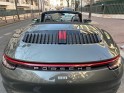 Porsche 911 carrera cabriolet 992 4 cabriolet 3.0i 385 pdk vert aventurine toutes options garantie occasion paris 17ème...