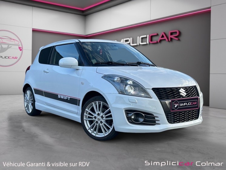 Suzuki swift sport my15 1.6 vvt silencieux remus/ulter sport sièges chauffants suivi à jour bluetooth garantie 12 mois...