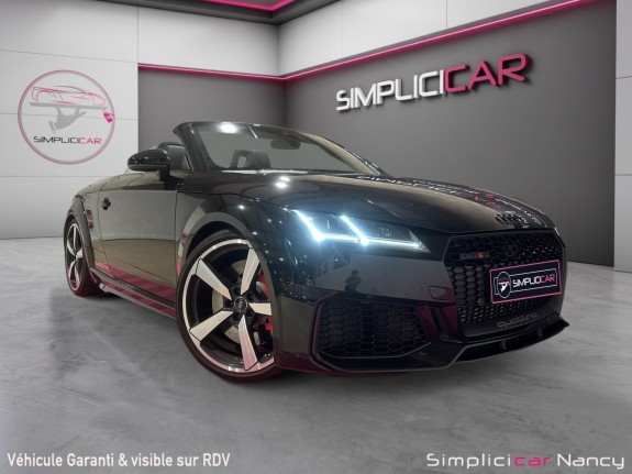 Audi tt rs roadster 2.5 tfsi 400ch s-tronic 7 quattro sièges chauffants virtual cockpit garantie 12 mois occasion...