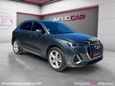 Audi q3 q3 45 tfsie 245 ch s tronic 6 s line - caméra de recul - gps - pack led occasion réunion ville st pierre...
