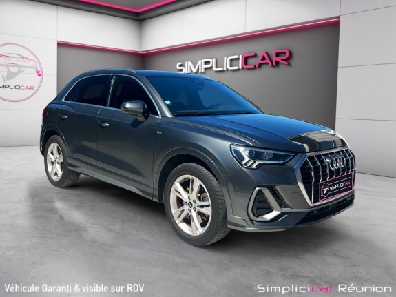Audi q3 q3 45 tfsie 245 ch s tronic 6 s line - caméra de recul - gps - pack led occasion réunion ville st pierre...