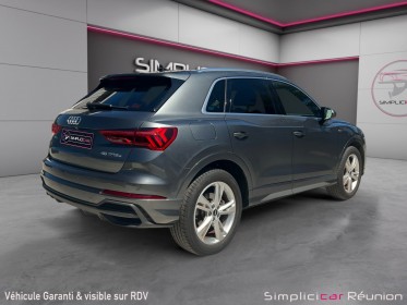 Audi q3 q3 45 tfsie 245 ch s tronic 6 s line - caméra de recul - gps - pack led occasion réunion ville st pierre...