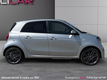 Smart forfour eq 82ch prime brabus sièges chauffants av/ar toit panoramique caméra garantie 12 mois occasion simplicicar...