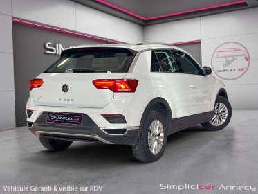 Volkswagen t-roc 1.0 tsi 110 start/stop bvm6 garantie 12 mois occasion simplicicar annecy simplicicar simplicibike france