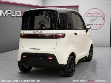 Simplici s1 sans permis 100% electrique - caméra recul - garantie 24 mois occasion simplicicar nimes - rb auto simplicicar...