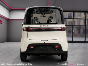 Simplici s1 sans permis 100% electrique - caméra recul - garantie 24 mois occasion simplicicar nimes - rb auto simplicicar...