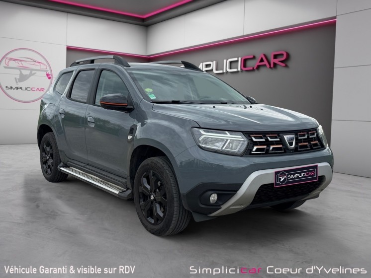 Dacia duster blue dci 115 4x4 sl extreme occasion simplicicar coeur d'yvelines - auto expo 78 simplicicar simplicibike france
