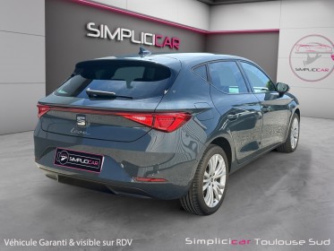 Seat leon 1.5 tsi 115 style camera de recul apple carplay garantie constructeur 01/2028 occasion simplicicar toulouse sud...