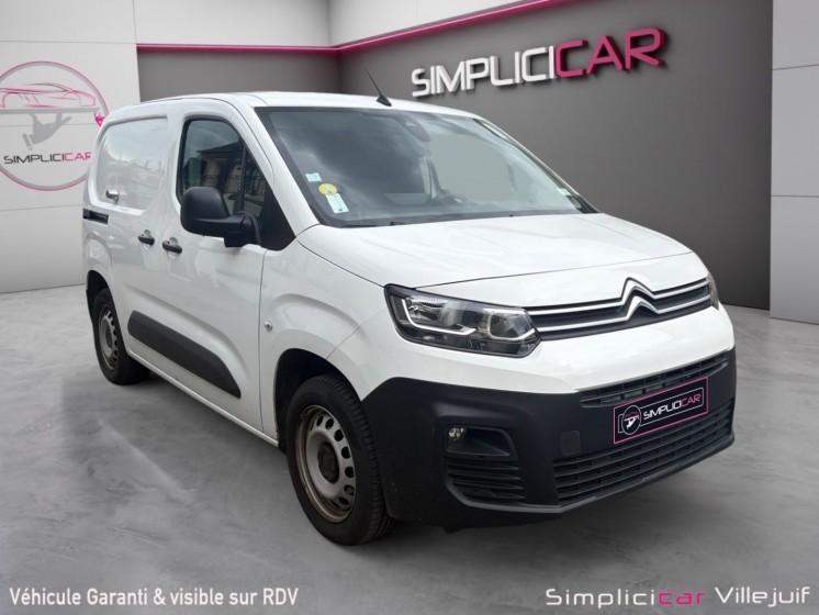 Citroen berlingo3 citroen berlingo 3, radar av/ar et latéral droit, carplay, garantie 12 mois occasion simplicicar villejuif...
