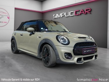 Mini cooper s cabriolet 2.0 192 cv pack jcw occasion  simplicicar nice - pfvauto simplicicar simplicibike france