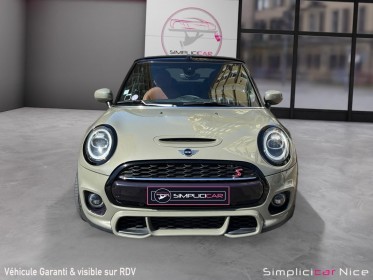 Mini cooper s cabriolet 2.0 192 cv pack jcw occasion  simplicicar nice - pfvauto simplicicar simplicibike france