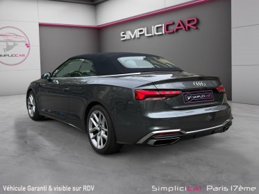 Audi a5 cabriolet 35 tdi 163 s tronic 7 s line garantie 12 mois occasion paris 17ème (75)(porte maillot) simplicicar...