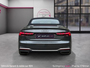 Audi a5 cabriolet 35 tdi 163 s tronic 7 s line garantie 12 mois occasion paris 17ème (75)(porte maillot) simplicicar...