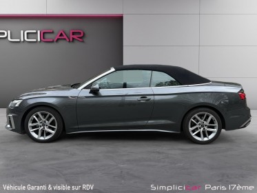 Audi a5 cabriolet 35 tdi 163 s tronic 7 s line garantie 12 mois occasion paris 17ème (75)(porte maillot) simplicicar...
