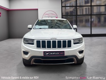 Jeep grand cherokee v6 3l 250ch limited camera de recul garantie 12 mois occasion simplicicar le raincy simplicicar...