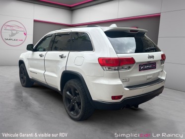 Jeep grand cherokee v6 3l 250ch limited camera de recul garantie 12 mois occasion simplicicar le raincy simplicicar...
