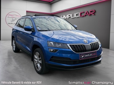 Skoda karoq 1.5 tsi 150 ch act ambition - garantie 12mois - 1ere main - carplay - toit ouvrant - suivie skoda occasion...