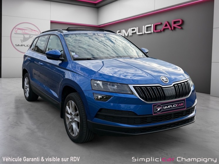 Skoda karoq 1.5 tsi 150 ch act ambition - garantie 12mois - 1ere main - carplay - toit ouvrant - suivie skoda occasion...
