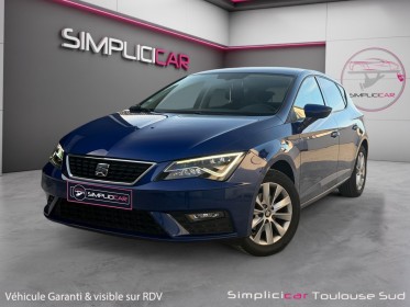 Seat leon 1.0 tsi 110 bvm6 style radar avant arrière bluetooth garantie 12 mois occasion simplicicar toulouse sud...