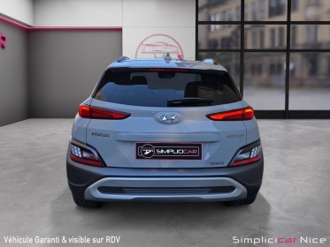 Hyundai kona hybrid 141 ch - full options - garantie 12 mois occasion  simplicicar nice - pfvauto simplicicar simplicibike...