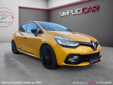 Renault clio iv 1.6 turbo 220 edc rs trophy suivi renault complet garantie 12 mois occasion simplicicar limoges  simplicicar...