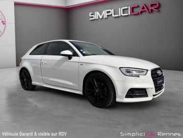 Audi a3 2.0 tdi 150ch s tronic 7 s line virtuel cockpit radar ar carplay complet audi occasion simplicicar rennes simplicicar...