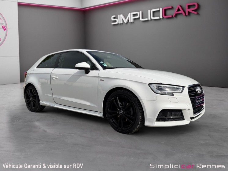 Audi a3 2.0 tdi 150ch s tronic 7 s line virtuel cockpit radar ar carplay complet audi occasion simplicicar rennes simplicicar...