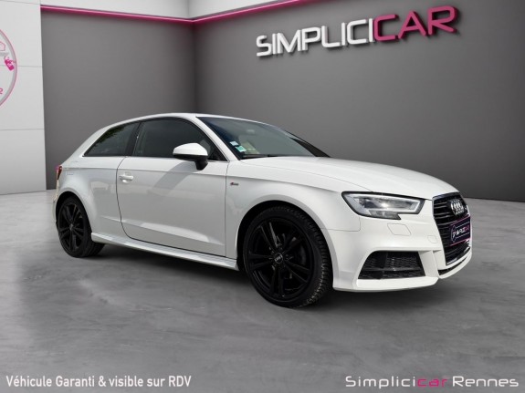 Audi a3 2.0 tdi 150ch s tronic 7 s line virtuel cockpit radar ar carplay complet audi occasion simplicicar rennes simplicicar...